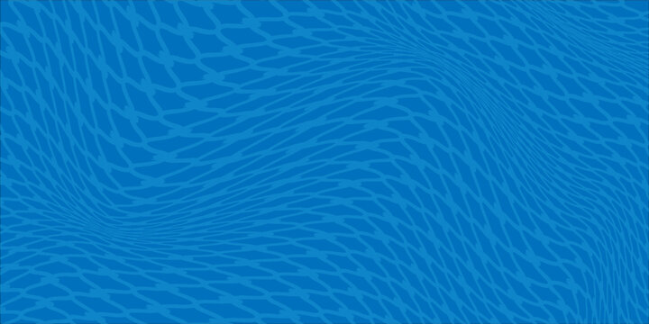 Blue fishnet mesh texture. Seamless pattern for sportswear. nets blue background eps 10.