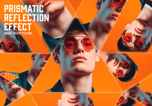 Prismatic Reflection Effect