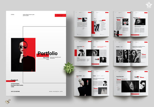 Fashion Design Portfolio Template