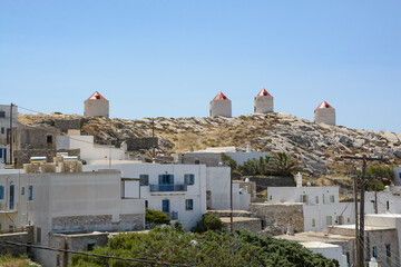 Village de Chora - Gr&egrave;ce - Amorgos - Les cyclades