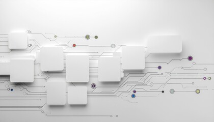 Abstract Tech Board.