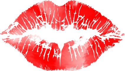 red lips