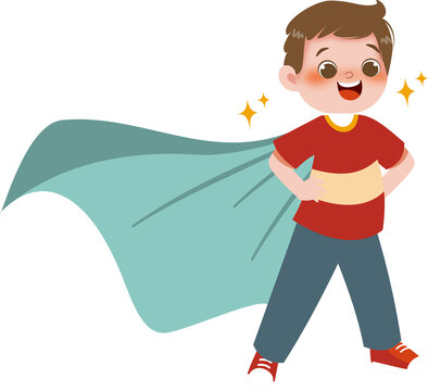 Kid brave and confidence