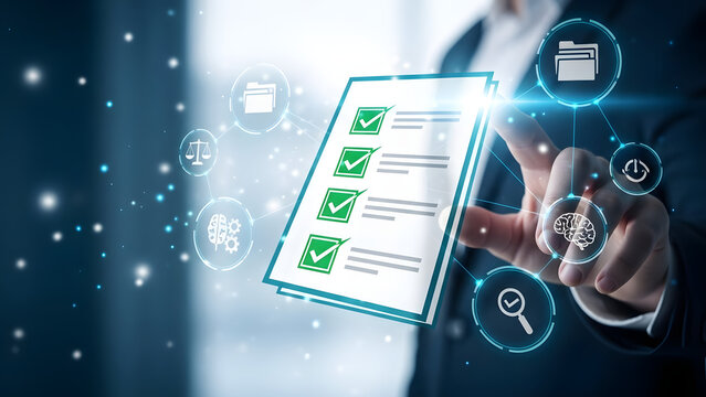 Recruitment technology connecting professionals through digital networking and human resources platforms