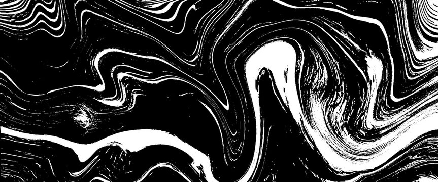 Abstract Grunge Liquid Black Vector Texture Featuring Fluid Ink Splashes, Organic Flowing Shapes, and Distressed Artistic Effects on White Background.