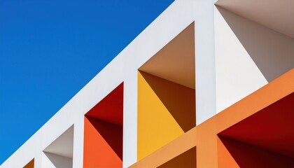 Colorful Facade Geometry.