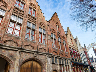 Bruges by Day During the Christmas Season, Belgium