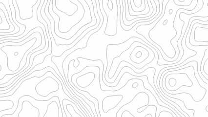 Minimal Topographic Contour Line Pattern on White Background – Abstract Terrain Map Texture for Modern Design, Cartography, Geography Themes, Packaging, Branding, and Creative Visual Projects	