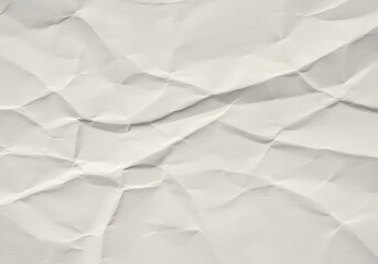 Fototapeta premium white crumpled paper