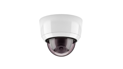 Isolated Dome Camera System, Surveillance Equipment, Security Camera, Protective Casing