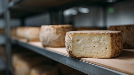 Aged rustic wheels of cheese serenade from cellar shadows, invoking Truffle Festival and Global Cheese Rolling Day whispers