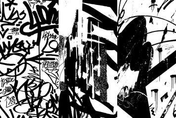 Fototapeta premium Background graffiti abstact design idea.