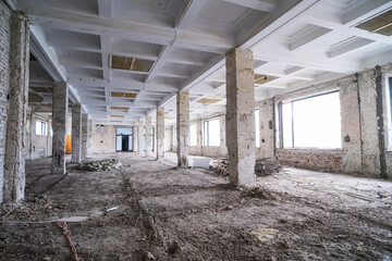 Major renovation of the premises.