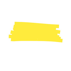 Hand drawn highlight marker lines