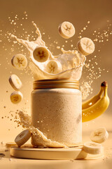 Creamy Chocolate Banana Bliss mocktail