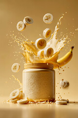 Creamy Chocolate Banana Bliss mocktail