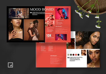 Simple Mood Board Template