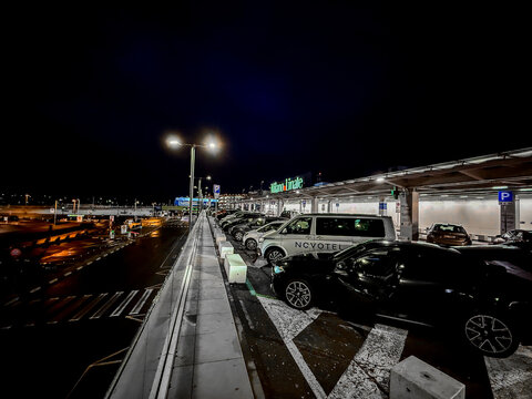 Milano Linate Airport, LIN, LIML, Milan city airport, Italy 