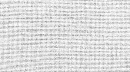 Fototapeta premium A textured white fabric background with subtle woven patterns, creating a clean and minimalistic appearance.