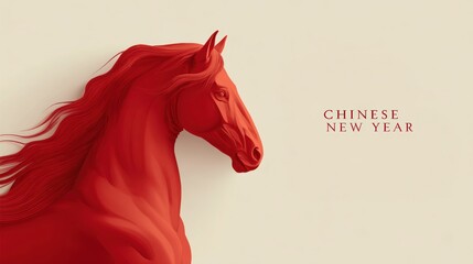Year of the Red Horse Chinese New Year celebration with traditional symbolism