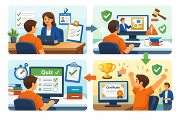 Mobile app navigation interface icon set