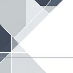 Geometric pattern with navy blue grey and white shapes