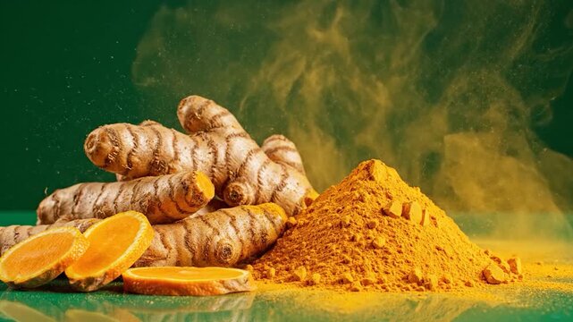 Turmeric Spice - Health Benefits, Culinary Uses, and Traditional Medicine Applications.