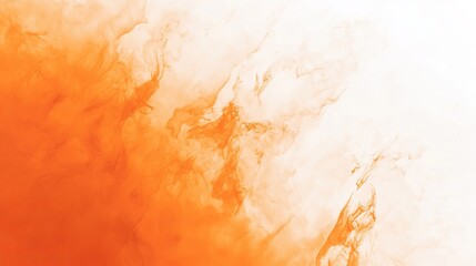 A vibrant orange and white abstract background with a mix of warm and cool tones