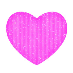 stripe pink heart