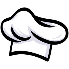 Chef Hat Cap Illustration Vector Drawing Icon Design