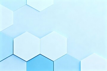 Abstract hexagonal geometric pattern