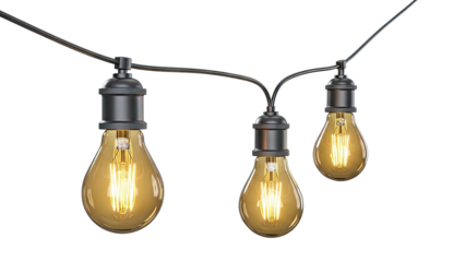 Edison Bulbs on String Lights