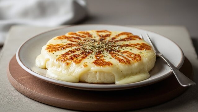 Argentinian provoleta cheese