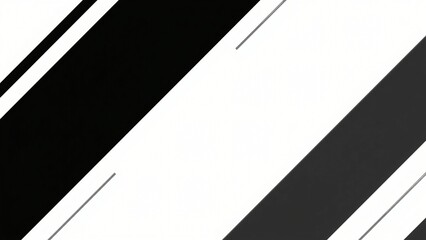 "High Contrast Black and White Geometric Graphic Resource for Social Media Templates with 2026 Modern Design Aesthetic in Professional Quality"