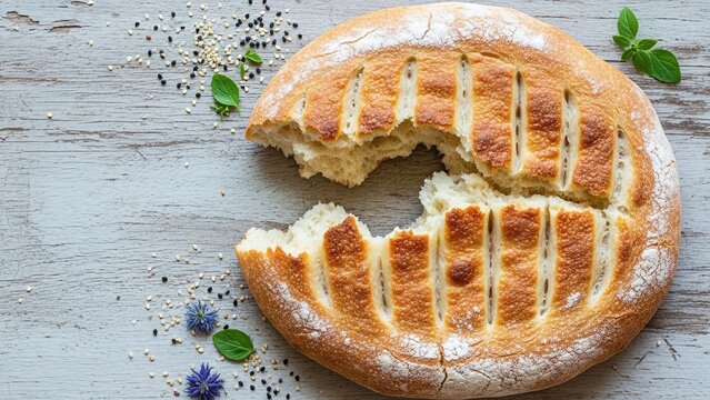 Iranian barbari bread