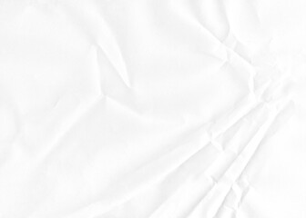 Obraz premium A high-resolution white paper texture with subtle creases and grain, ideal as a clean background for design, typography, mockups, or minimalist layouts