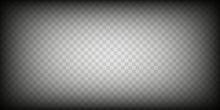 Dark rectangle vignette gradient background. Faded grid overlay. Transparent png