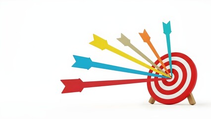 Arrow Poised to Hit Target Symbol business idea