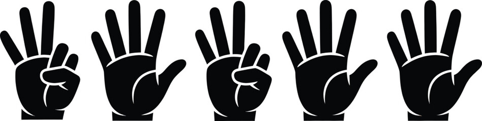 Abstract Colorful Human Hands Seamless Pattern Representing Diversity, Teamwork, Inclusion, Unity, and Community Support