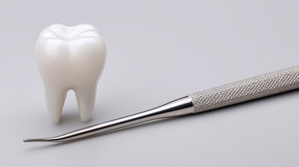 Versatile stainless steel dental explorer with fine hook designed for precise dental examinations