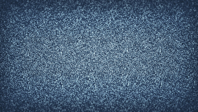 テレビ、ビデオ等のノイズグリッチ。砂嵐。