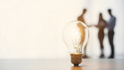 Creative team discussing a business idea