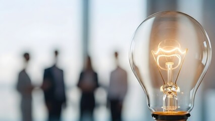 Creative team discussing a business idea