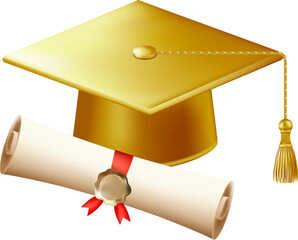 CNV_Gold_Hat_Diploma_05.eps