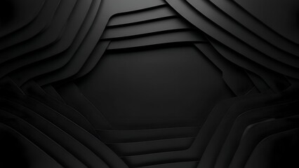 Dark Abstract Geometric Pattern Background.