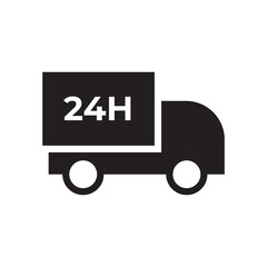24 Hour Non-Stop Service Delivery Truck