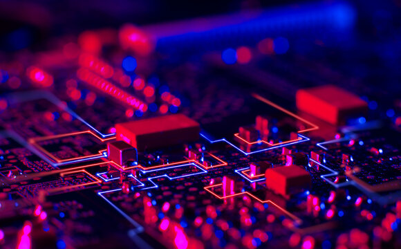 circuit-board-blue-red-glowing-futuristic