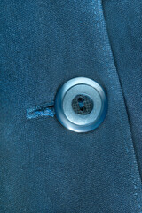 Coat button closeup