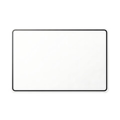 Fototapeta premium Blank rectangular information plate