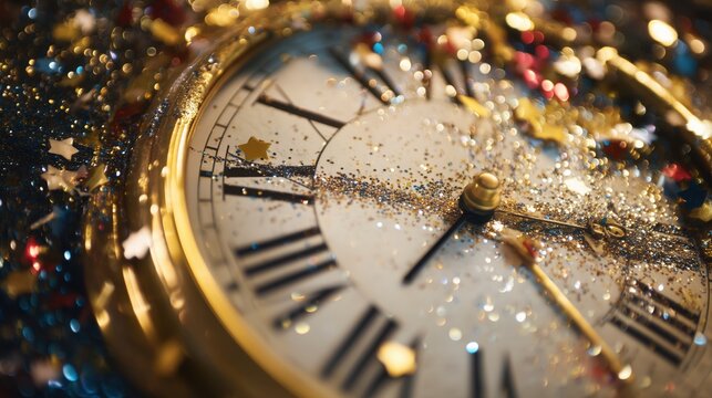 New Year's Eve Clock